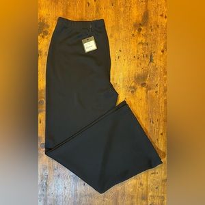 NWT!!! St John Black Wide Leg Trousers